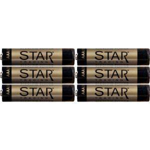 AAA-Batterier 6-Pack 1,5V Power Alkaline Longlife
