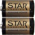 C-Batterier 2-pack 1,5V Power Alkaline Longlife