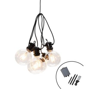 B/O Slinga E27 10 amb.LED,utbytb. Solpanel. Fjärrk. Tim/Dim