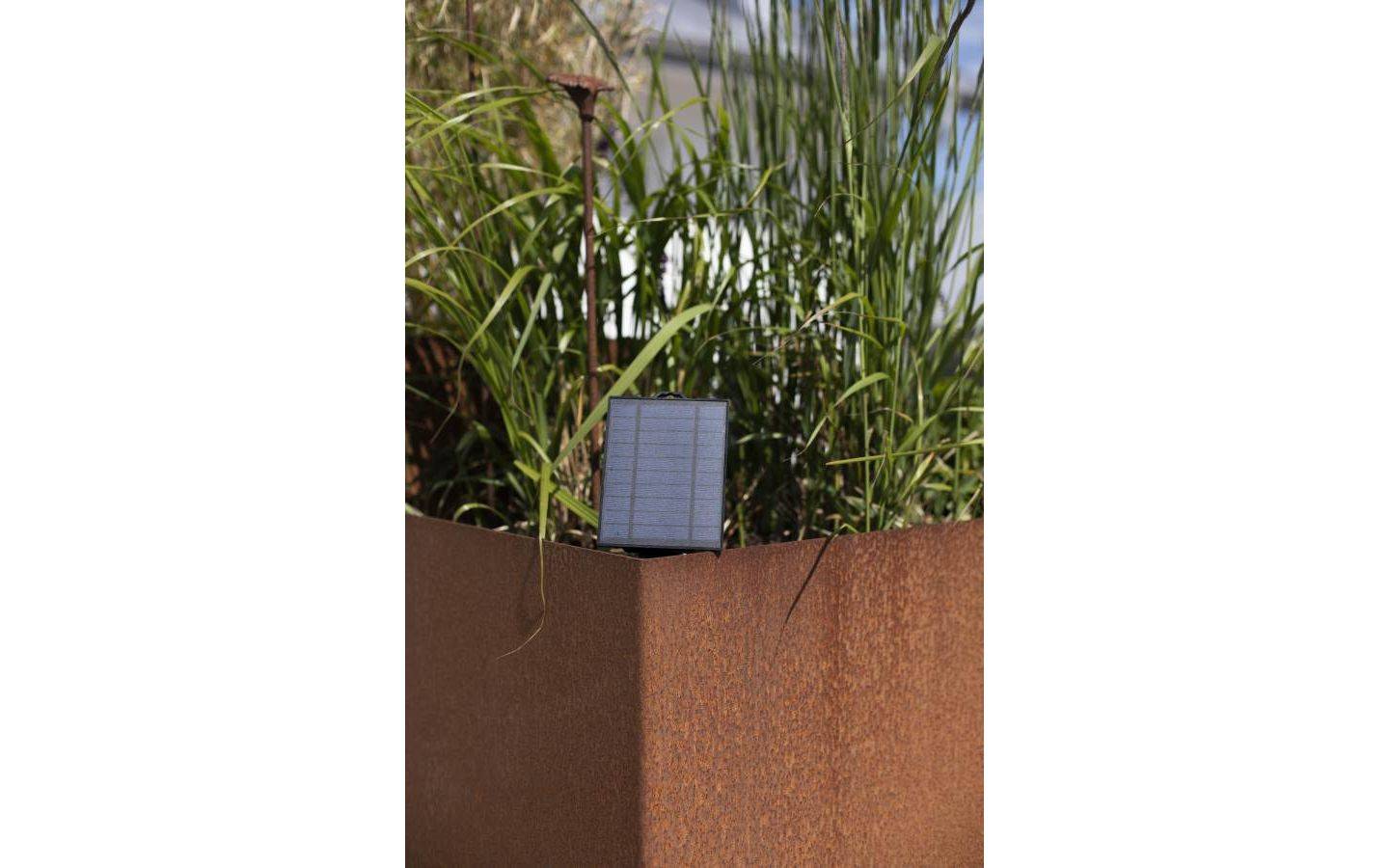 Batteribox med Solpanel. Sensor/ Timer/Dimmer/Multifunktion