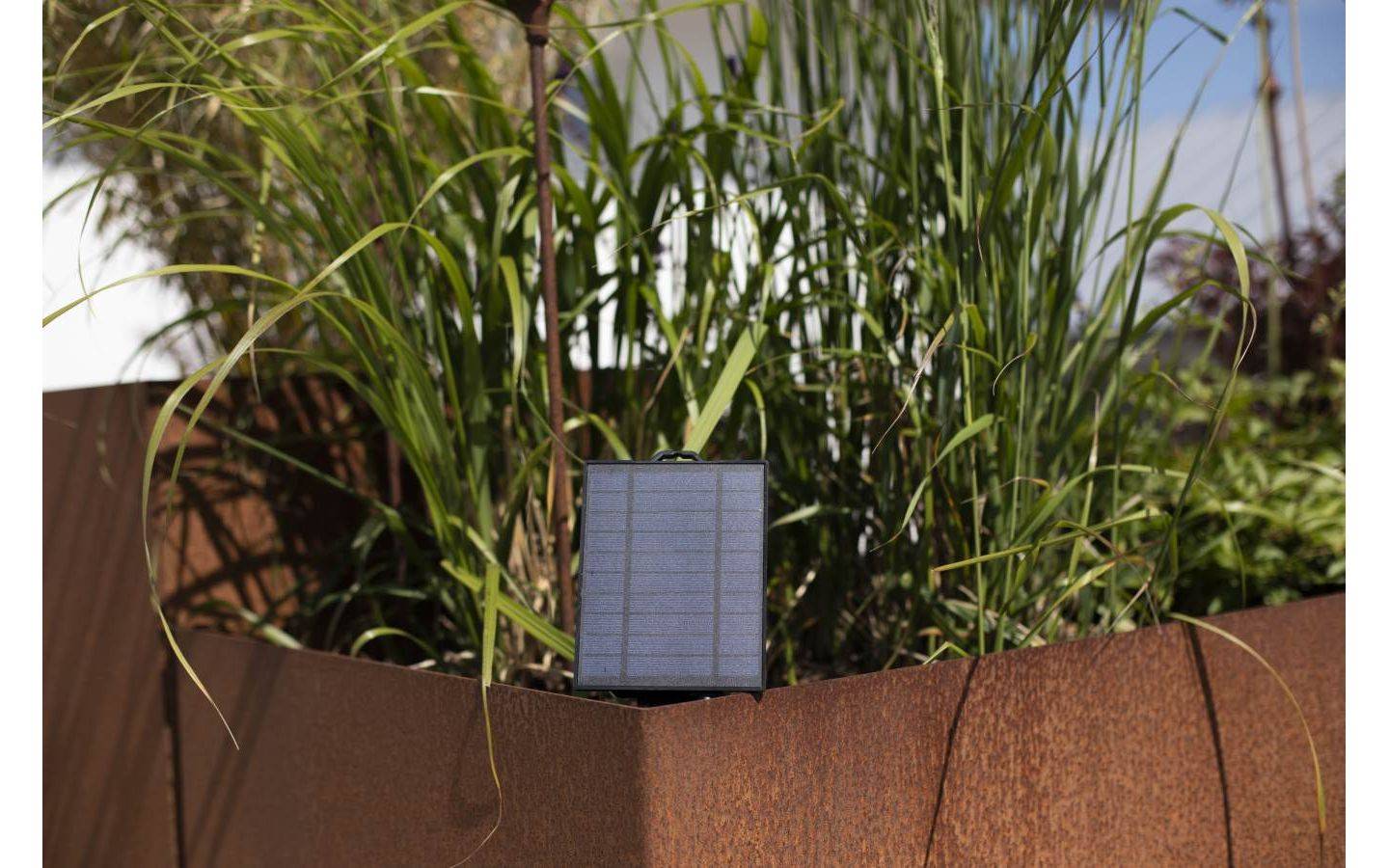 Batteribox med Solpanel. Sensor/ Timer/Dimmer/Multifunktion