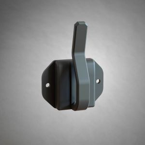 Svart väggfäste, 5 st. Används med 3825-900. IP44