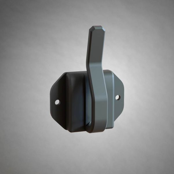 Svart väggfäste, 5 st. Används med 3825-900. IP44