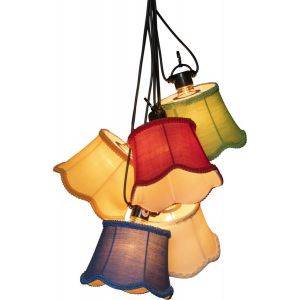 Ljusslinga startset E27 10 amber LED dekoration dim.24V/IP44