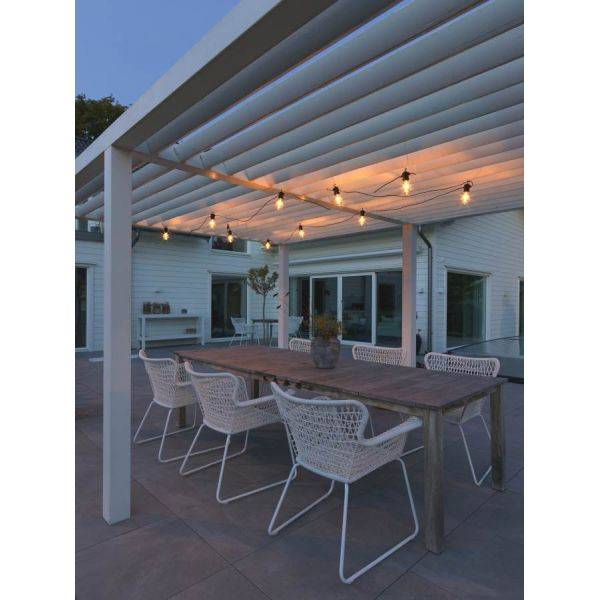 Ljusslinga startset E27 10 amber LED,utbytbar, dim.24V/IP44