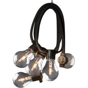 Ljusslinga startset E27 10 amber LED,utbytbar, dim.24V/IP44