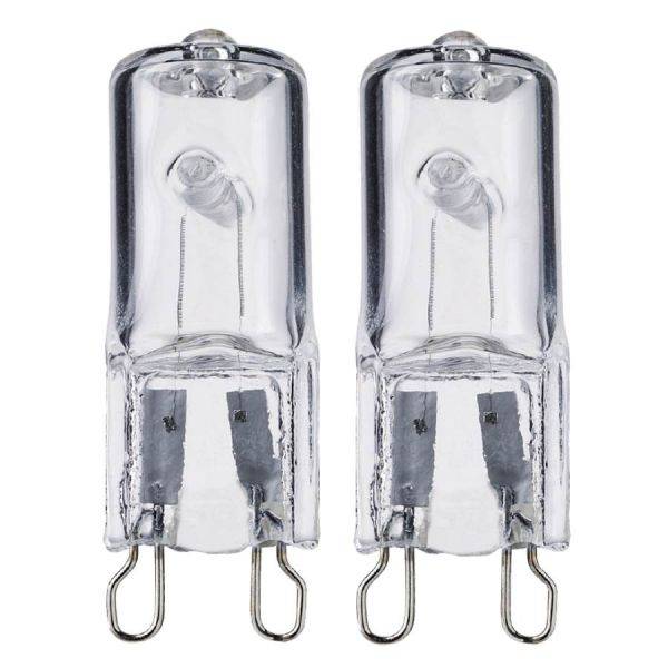 Halogen G9 2800K 370lm 28W(40W) 2-pack