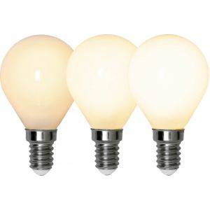 LED E14 Klot 3-Steg DIM-Minne Opal 2700K 380lm 4W(34W)