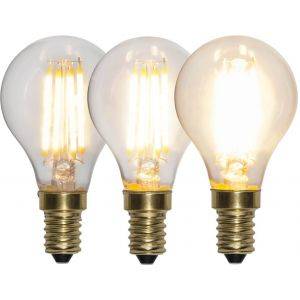 LED E14 Klot 3-Steg DIM-Minne 2100K 400lm 4W(40W)