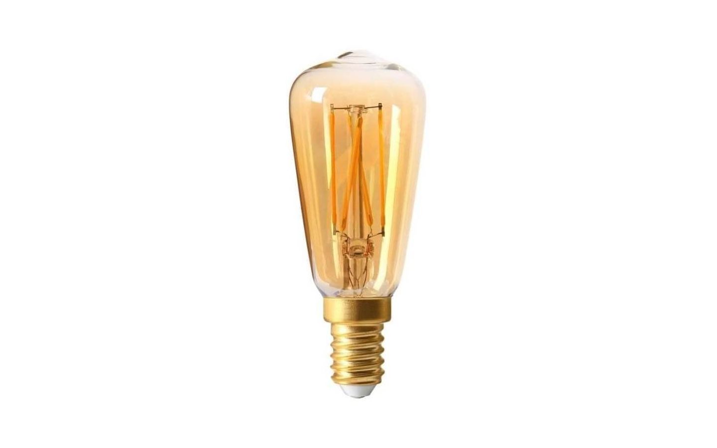 LED E14 Lyktlampa Amber 2100K 130lm 2,5W(15W)
