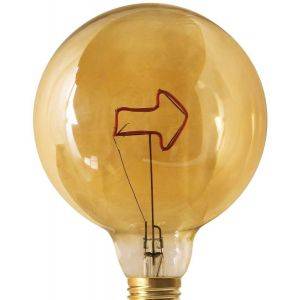 LED E27 Glob 125mm Arrow 2000K 67lm 2,5W(7W)