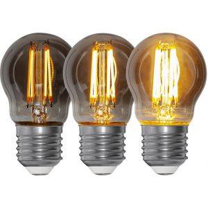 LED E27 Klot 3-Steg DIM Minne Soft Glow Smoke 2200K 150lm 2,9W(15W)