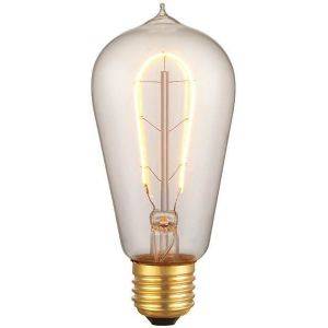 LED E27 Lyktlampa Soft Glow 2200K 130lm 2W(10W)