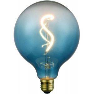 LED E27 3-Steg DIM Glob 125mm 2200K 200lm 4W(20W) Blå