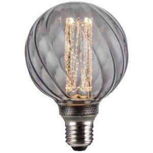 LED E27 3-Steg DIM Minne Glob 95mm 3000K 300lm 4,5W(30W) Smoke