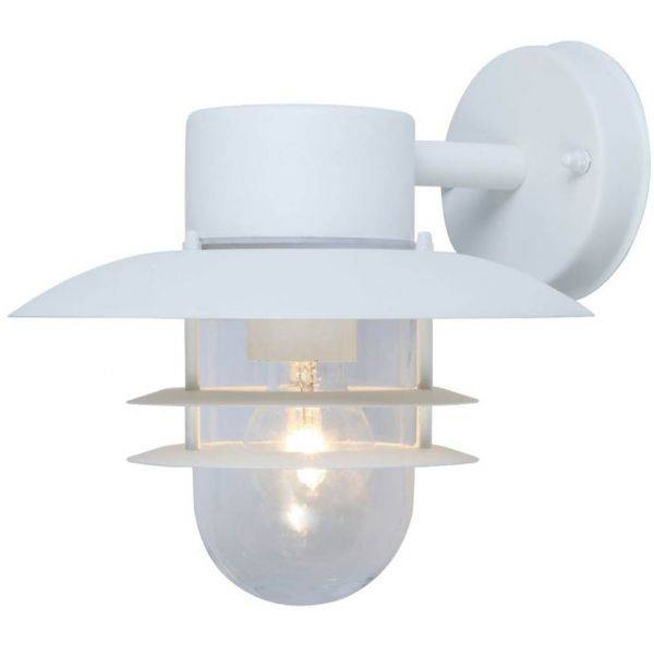 Vägglampa Emma Down Vit IP44