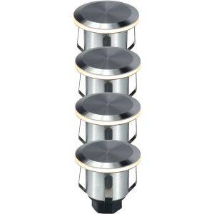 Decklight 35mm 4-set frost Bolthi Connect 12V Stål IP67