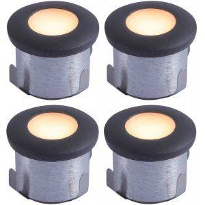 Decklight 35mm 4-set matt Bolthi Connect 12V Antracit IP67