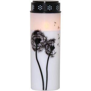 Led Gravljus Dandelion Vit