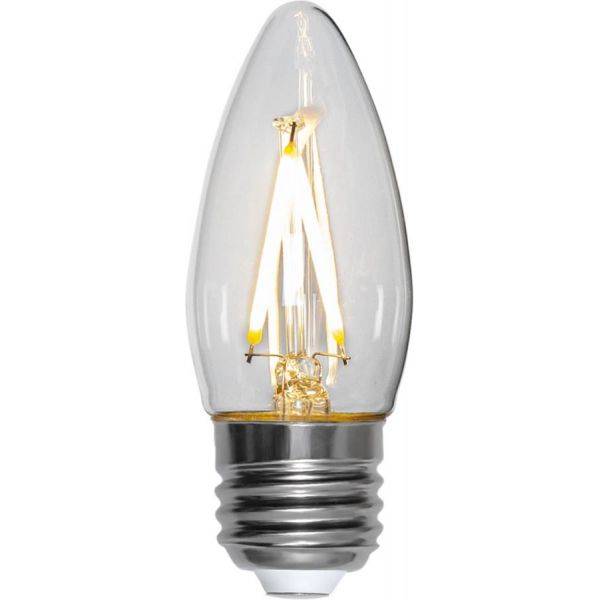 Led-Lampa E27 C35 Clear
