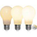 Led-Lampa E27 A60 Opaque Filament Ra90 3-Step Memory