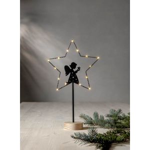 Dekorationsträd Glimta Svart