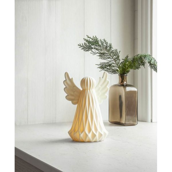 Bordsdekoration Vinter Vit