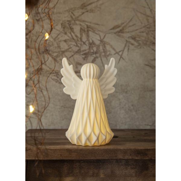 Bordsdekoration Vinter Vit