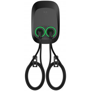 Laddstation, Evon Dual, Wifi/Bluetooth/4G, 32A, 3-fas Med kabel 7 m , Typ 2, IP54