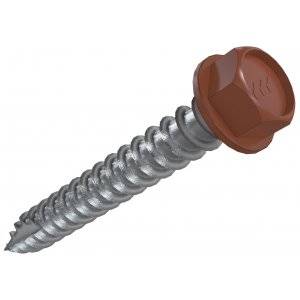 Nordmount Träskruv 5x32, Röd