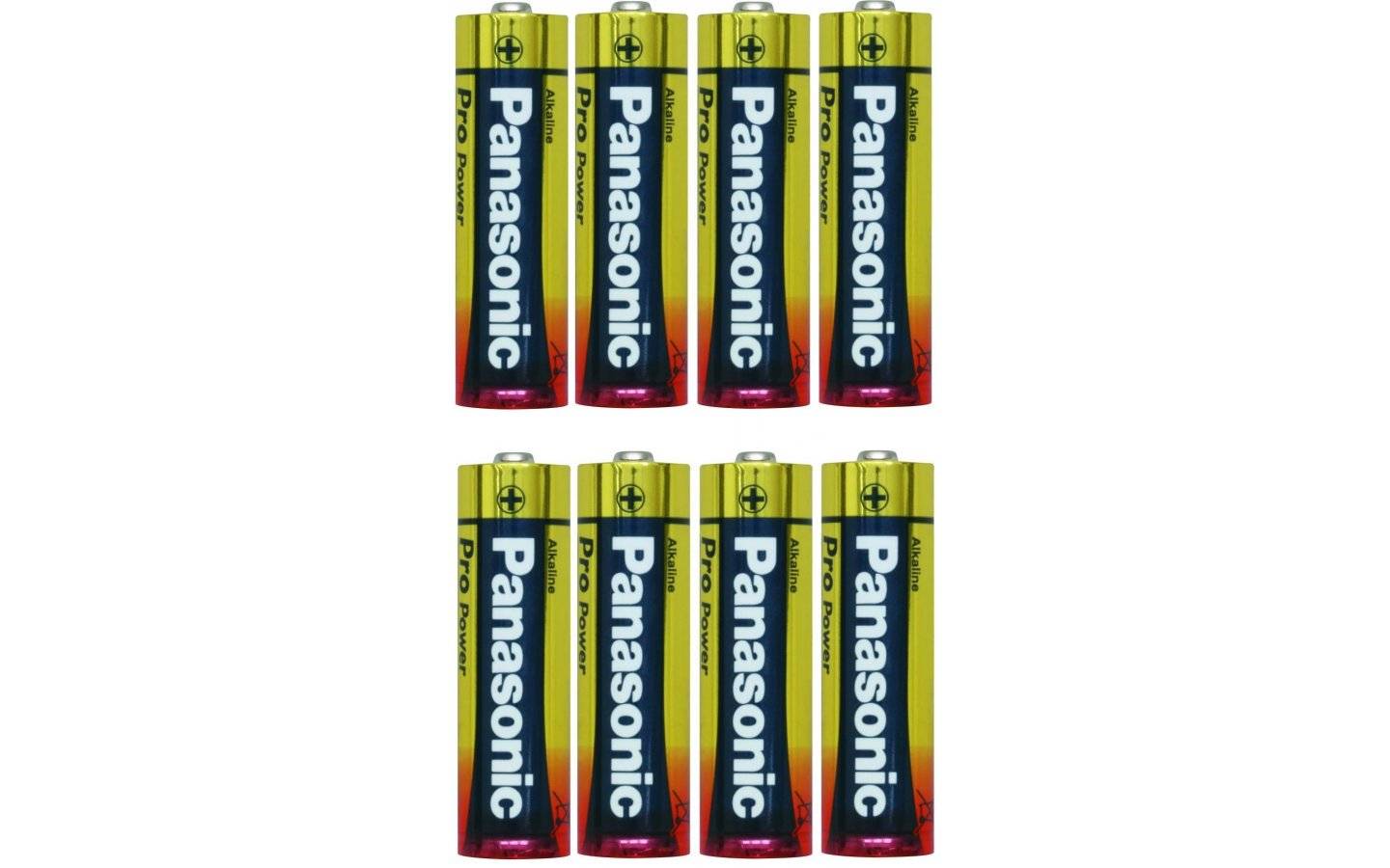 AA-batterier Pro Power, LR6 1,5V, 8-pack