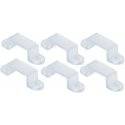 Clips till 2,5W, 6W och 8W Ledstripes 6st