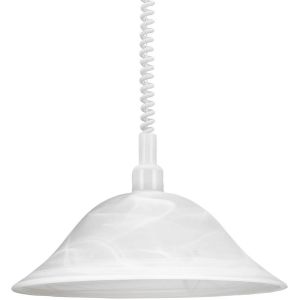 Alessandra Hisslampa 38cm Vitt Alabasterglas