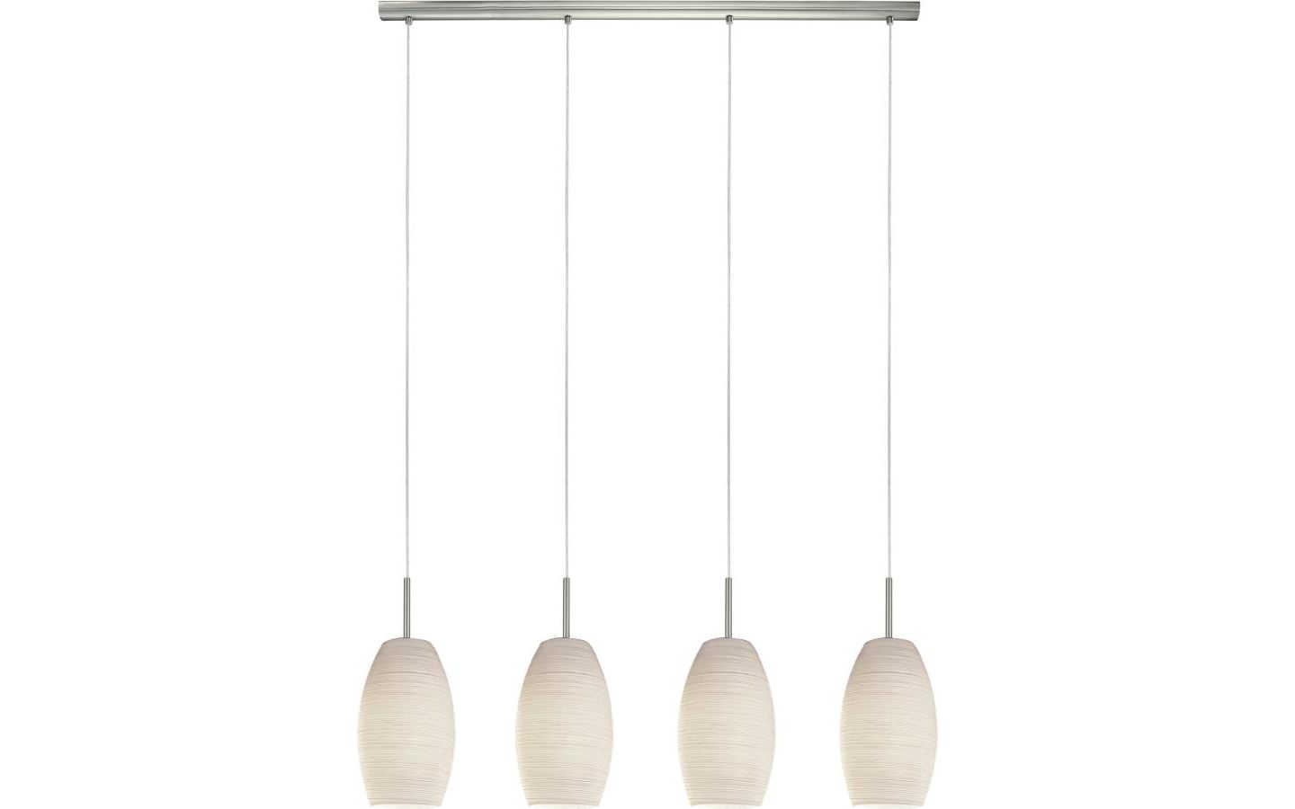 Batista Taklampa 102cm Nickel/Vit