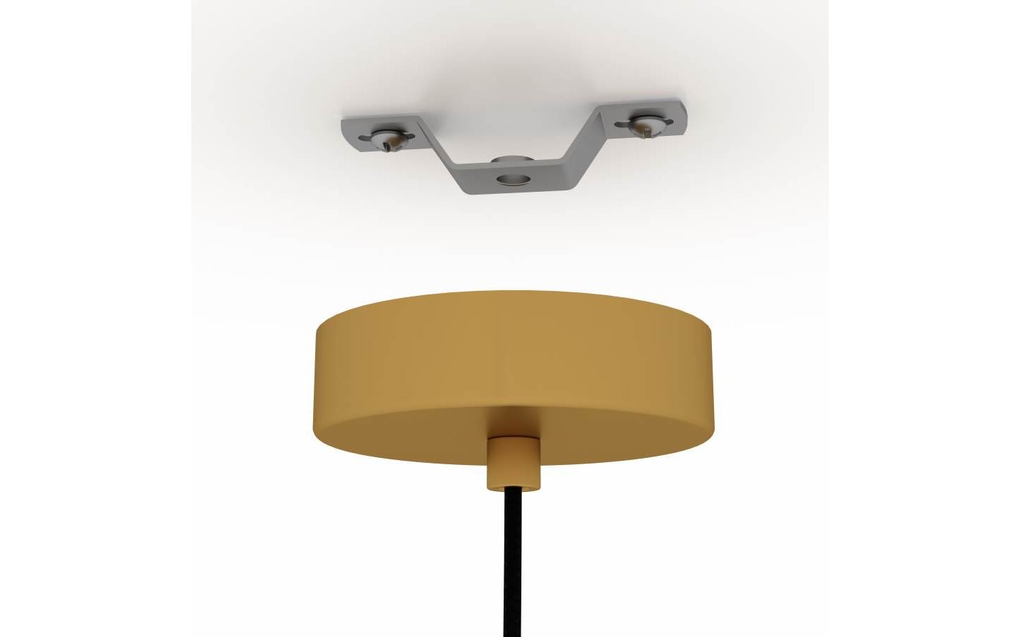 Carlton Taklampa 31cm Guldfärgad