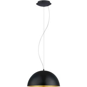 Gaetano Taklampa 38cm Svart/Guld