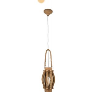 Kinross Fönsterlampa 19cm Brun