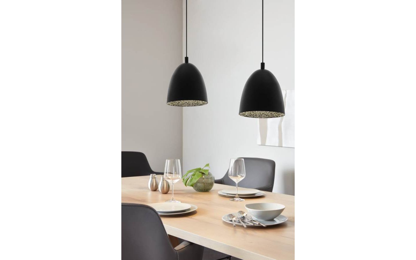 Mareperla Fönsterlampa 18cm Svart