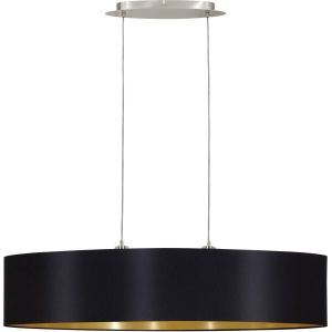 Maserlo Taklampa 100cm Svart/Guld