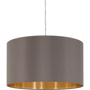 Maserlo Taklampa 38cm Cappuccino/Guld