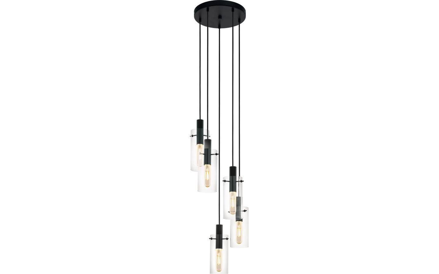 Montefino Taklampa 35cm 5L Svart