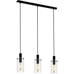 Montefino Taklampa 73cm Svart