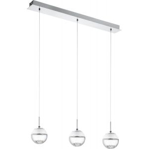 Montefio Taklampa 87cm LED 3000K 3x5W Krom