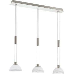 Montefio Taklampa 89cm LED 3000K 3x6,5W Nickel