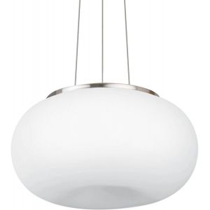 Optica Taklampa 35cm Opal/Nickel