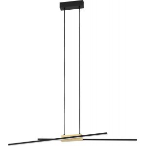 Panagria Taklampa 94cm LED 3000K 2x13W Svart/Natur