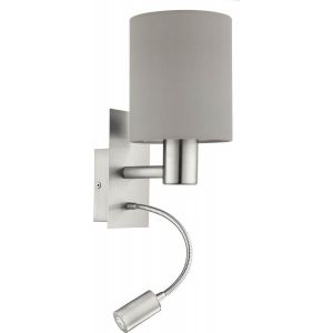 Pasteri Vägglampa LED 3000K 3,5W Nickel/Taupe