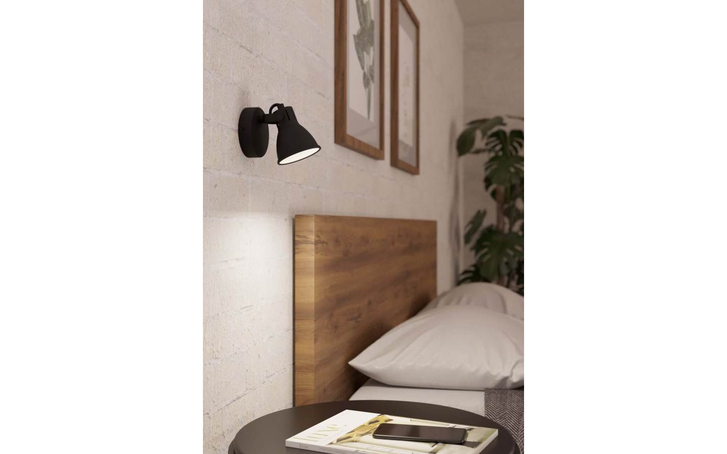 Seras Vägglampa LED 3000K 3W Svart