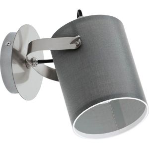 Villabate Vägglampa Nickel/Grå