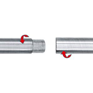 Extention Kabelkanal 157cm Krom